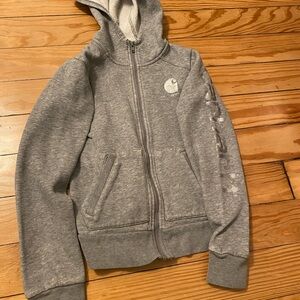 Carhartt Kids Gray Zip-Up Hoodie